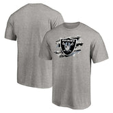 Las Vegas Raiders True Color T-Shirt Heather Gray - NFL
