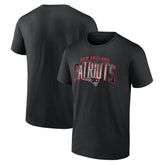 New England Patriots Smoke Arch T-Shirt Black - NFL