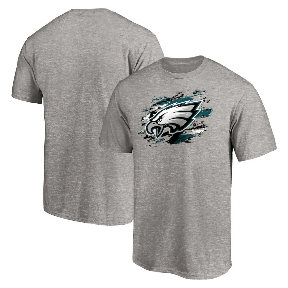 Philadelphia Eagles True Color T-Shirt Heather Gray - NFL