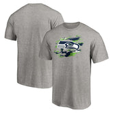 Seattle Seahawks True Color T-Shirt Heather Gray - NFL