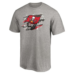 Tampa Bay Buccaneers True Color T-Shirt Heather Gray - NFL