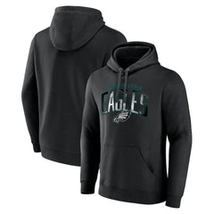Philadelphia Eagles Smoke Arch Pullover Hoodie Black - NFL