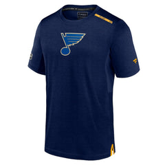 St. Louis Blues - Fanatics Authentic Pro Performance T-Shirt Navy