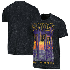 NBA - Phoenix Suns The Wild Collective Unisex Band T-Shirt - Black/Purple