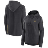 Ottawa Senators - Fanatics Women's Authentic Pro Pullover Hoodie Heather Charcoal