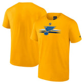 St. Louis Blues - Fanatics Authentic Pro Secondary T-Shirt Gold