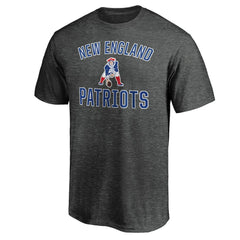 New England Patriots Victory Arch T-Shirt Heather Charcoal - Fanatics
