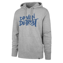 Detroit Lions '47 Driven by Detroit Pullover Hoodie Gray - 47 brand