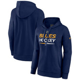 St. Louis Blues - Fanatics Women's Authentic Pro Pullover Hoodie Navy