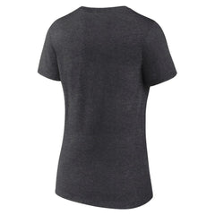Nashville Predators - Fanatics Women's Authentic Pro Primary V-Neck T-Shirt Heather Charcoal