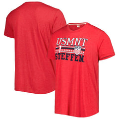 Zack Steffen USMNT Homage Jerseys Tri-Blend T-Shirts - Red