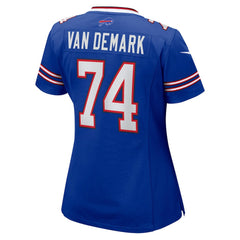 Ryan Van Demark Buffalo Bills Women's Game Player Jersey Royal - Nike
