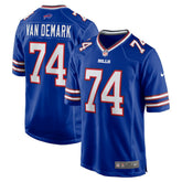 Ryan Van Demark Buffalo Bills Game Player Jersey Royal - Nike