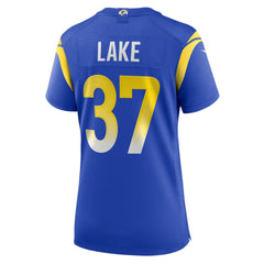 Quentin Lake Los Angeles Rams Women's Game Player Jersey Royal - Nike