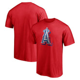 Los Angeles Angels Red White and Team T-Shirt discount