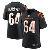 Ted Karras Cincinnati Bengals Game Player Jersey Black - Nike