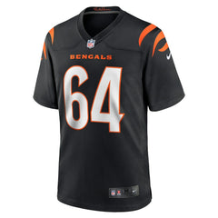 Ted Karras Cincinnati Bengals Game Player Jersey Black - Nike