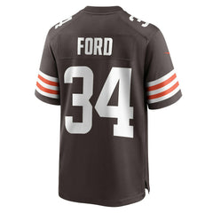Jerome Ford Cleveland Browns Game Player Jersey Brown - Nike