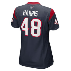 Christian Harris Houston Texans Women's Game Player Jersey Navy - Nike