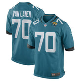Cole Van Lanen Jacksonville Jaguars Game Player Jersey Teal - Nike