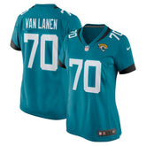 Cole Van Lanen Jacksonville Jaguars Women's Game Player Jersey Teal - Nike