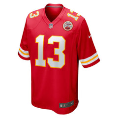 Nazeeh Johnson Kansas City Chiefs Game Player Jersey Red - Nike