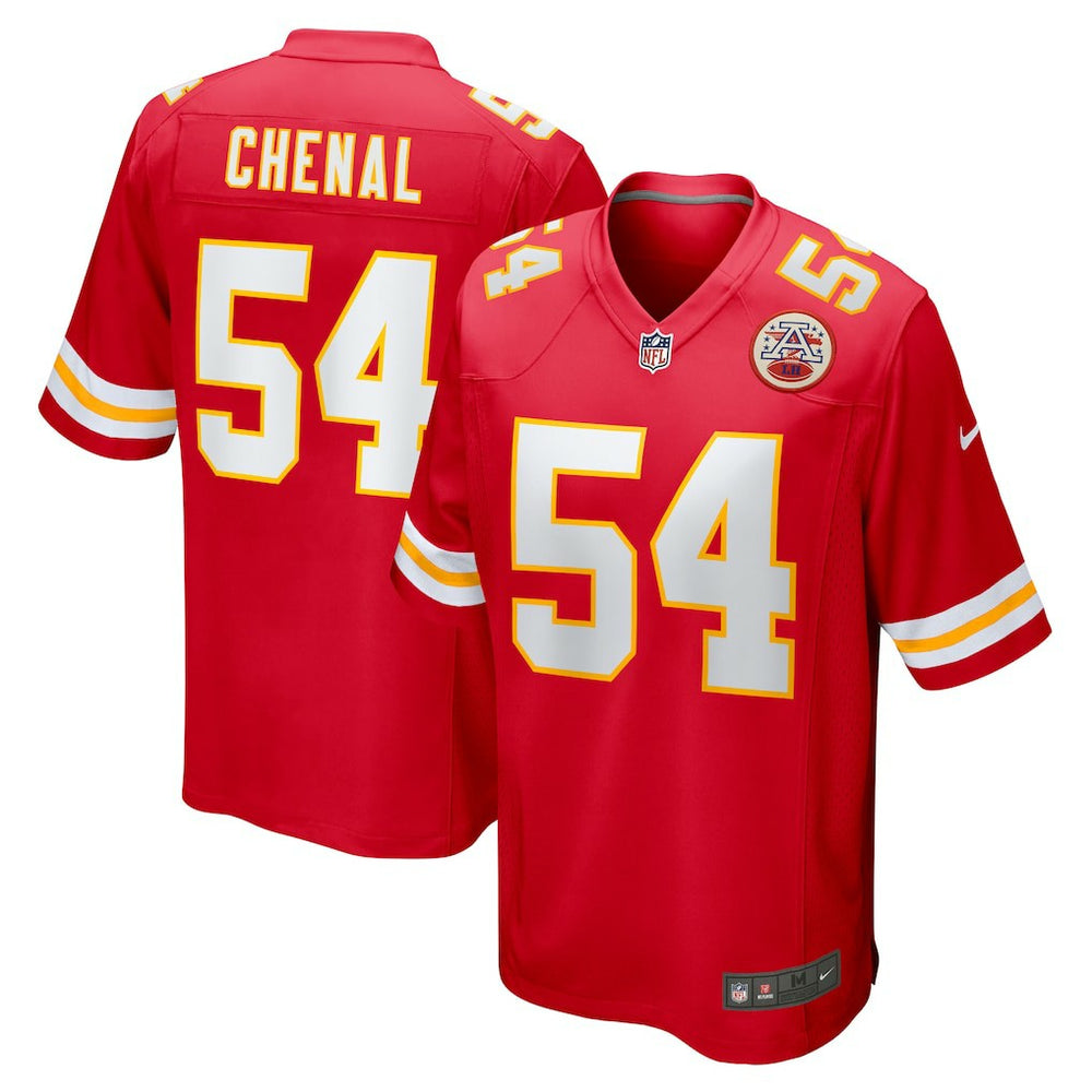 Leo Chenal Kansas City Chiefs Game Player Jersey Red - Nike