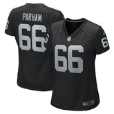Dylan Parham Las Vegas Raiders Women's Game Player Jersey Black - Nike