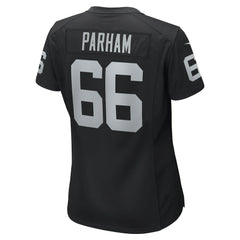Dylan Parham Las Vegas Raiders Women's Game Player Jersey Black - Nike