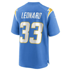 Deane Leonard Los Angeles Chargers Game Player Jersey Powder Blue - Nike