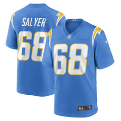 Jamaree Salyer Los Angeles Chargers Game Player Jersey Powder Blue - Nike