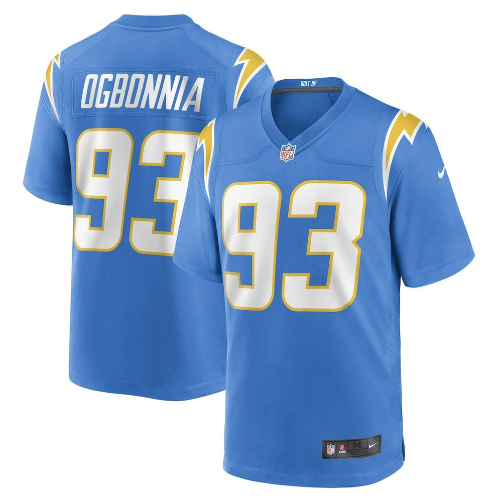 Otito Ogbonnia Los Angeles Chargers Game Player Jersey Powder Blue - Nike