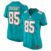 River Cracraft Miami Dolphins Women's Game Player Jersey Aqua - Nike