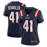 Brenden Schooler New England Patriots Women's Game Jersey Navy - Nike