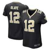 Chris Olave New Orleans Saints Women's Game Player Jersey Black - Nike