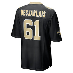 Drew Desjarlais New Orleans Saints Game Player Jersey Black - Nike