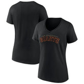 San Francisco Giants Women's Giants Alternate Club Lettering V-Neck T-Shirt for sale