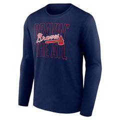 Atlanta Braves Pitch Out Long Sleeve T-Shirt On Sale