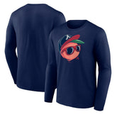 Atlanta Braves Mr. Peach Long Sleeve T-Shirt Lifestyle