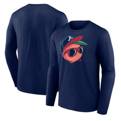 Atlanta Braves Mr. Peach Long Sleeve T-Shirt Lifestyle