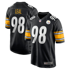 DeMarvin Leal Pittsburgh Steelers Game Player Jersey Black - Nike