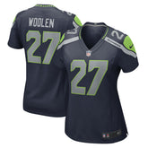 Riq Woolen Seattle Seahawks Women's Team Game Jersey College Navy - Nike