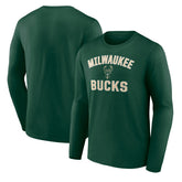 NBA - Milwaukee Bucks Victory Arch Team Long Sleeve T-Shirt - Green