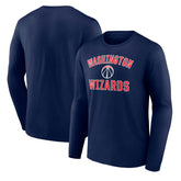 NBA - Washington Wizards Victory Arch Team Long Sleeve T-Shirt - Navy