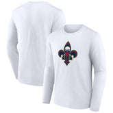 NBA - New Orleans Pelicans Alternate Logo Long Sleeve T-Shirt - White