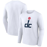 NBA - Washington Wizards Alternate Logo Long Sleeve T-Shirt - White