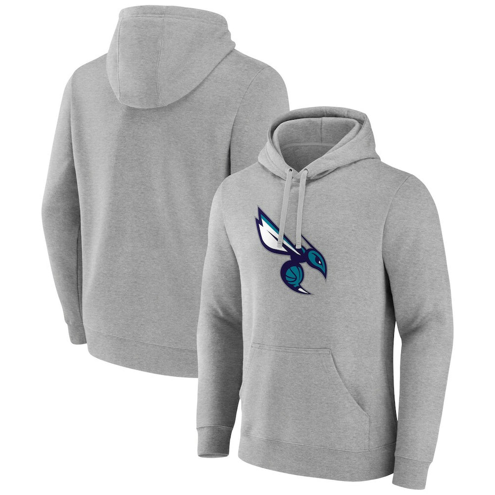 NBA - Charlotte Hornets Alternate Logo Pullover Hoodie - Gray