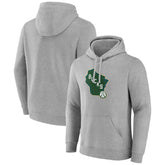 NBA - Milwaukee Bucks Alternate Logo Pullover Hoodie - Gray