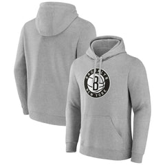 NBA - Brooklyn Nets Alternate Logo Pullover Hoodie - Gray
