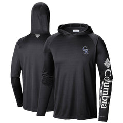 Colorado Rockies Columbia Terminal Tackle Long Sleeve Hoodie T-Shirt Lifestyle